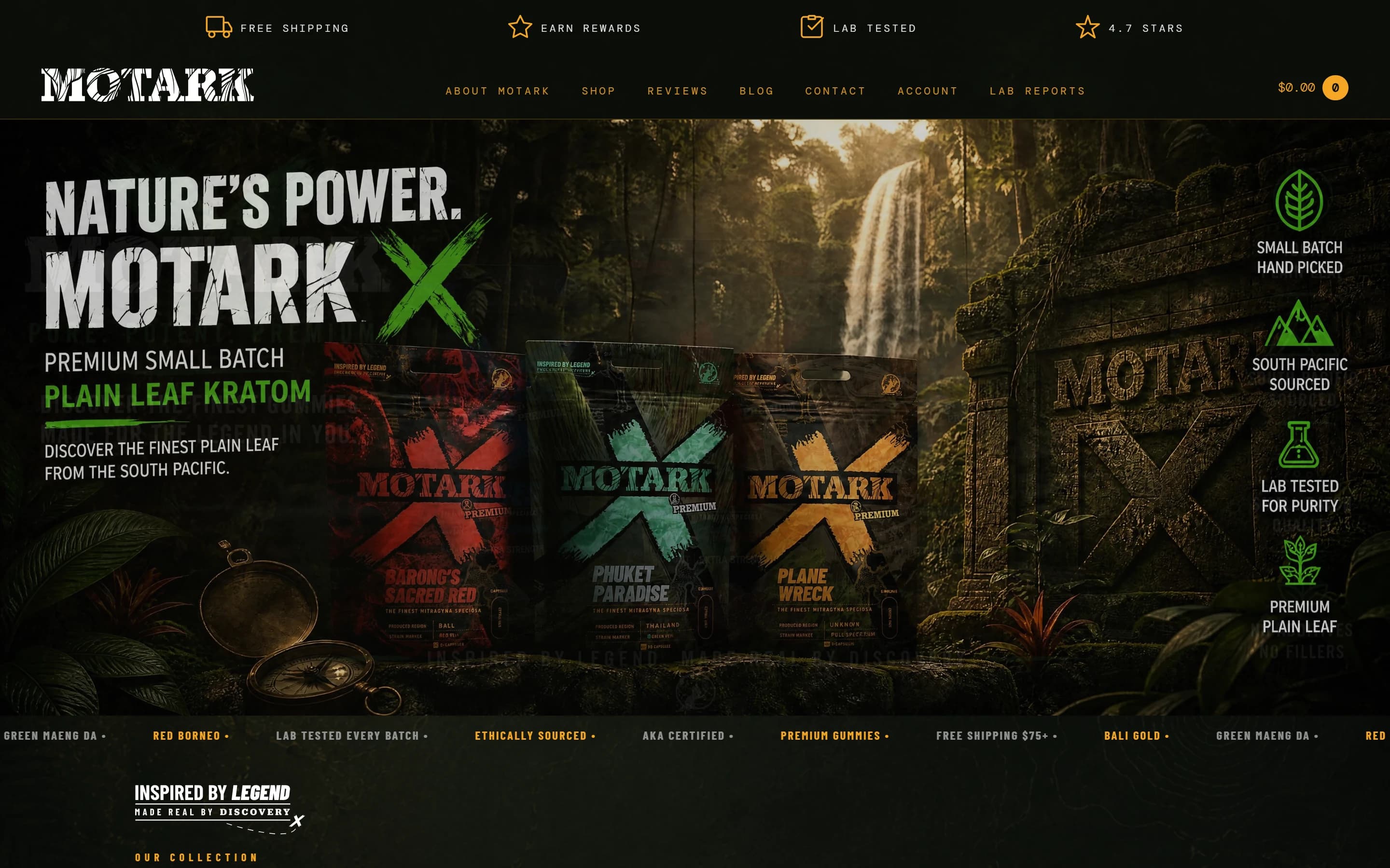 Motark website